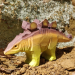 Stegosaurus - dyrefigur i tre