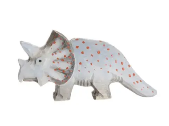 Triceratops - dyrefigur i tre