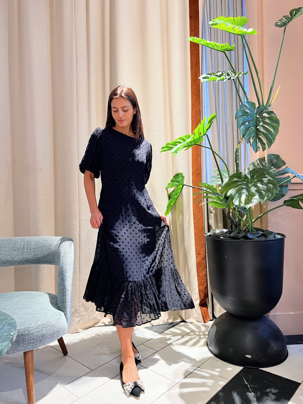 Johanna Dress Nero  - Image 5