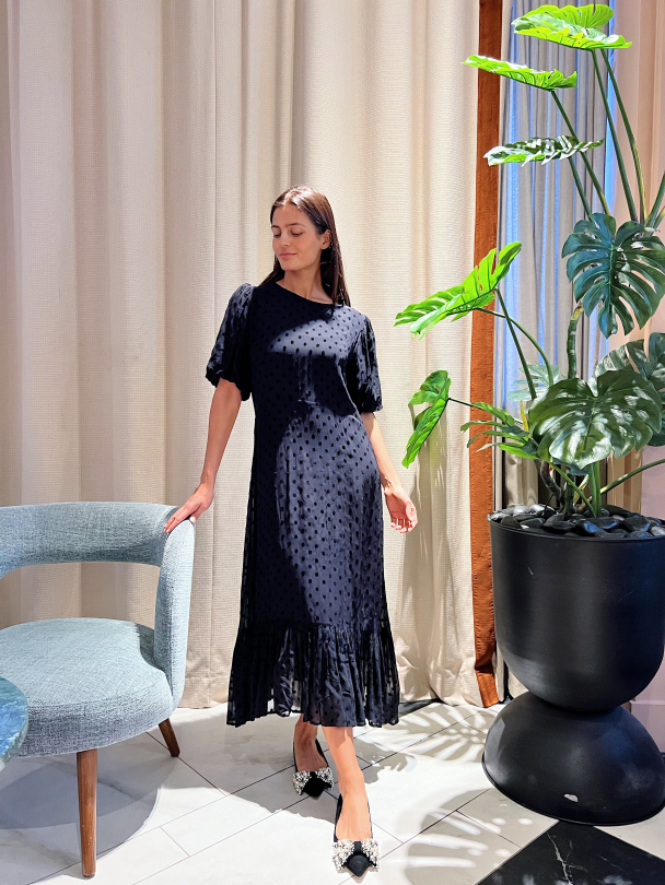 Johanna Dress Nero  - Image 6