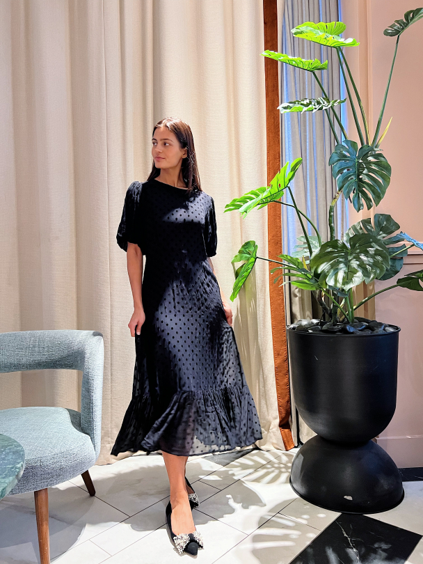 Johanna Dress Nero  - Image 7