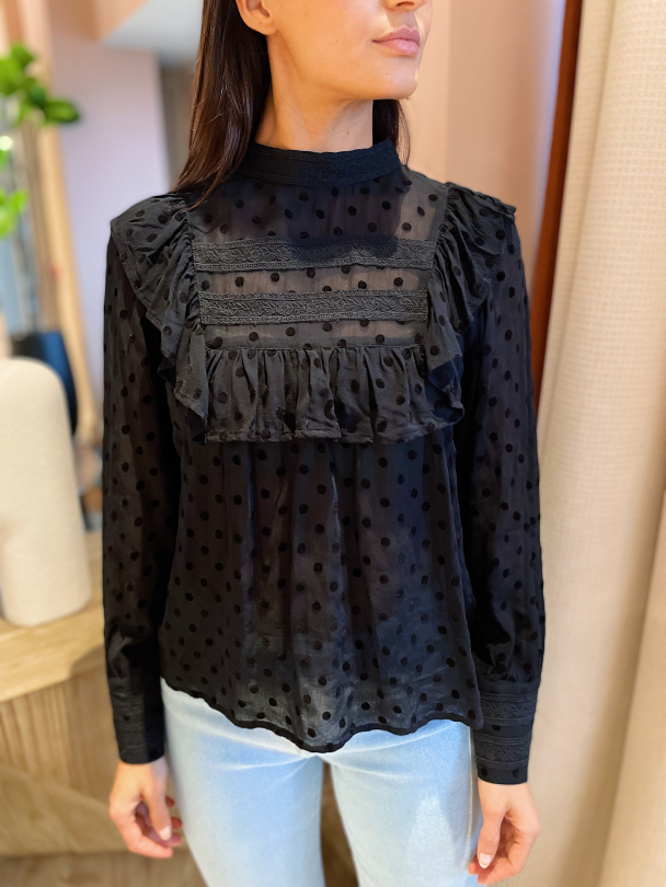 Eloise Blouse Nero  - Image 1