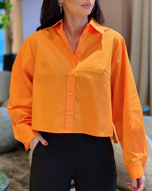 Matisol Shirt - Orange Pepper - Image 1