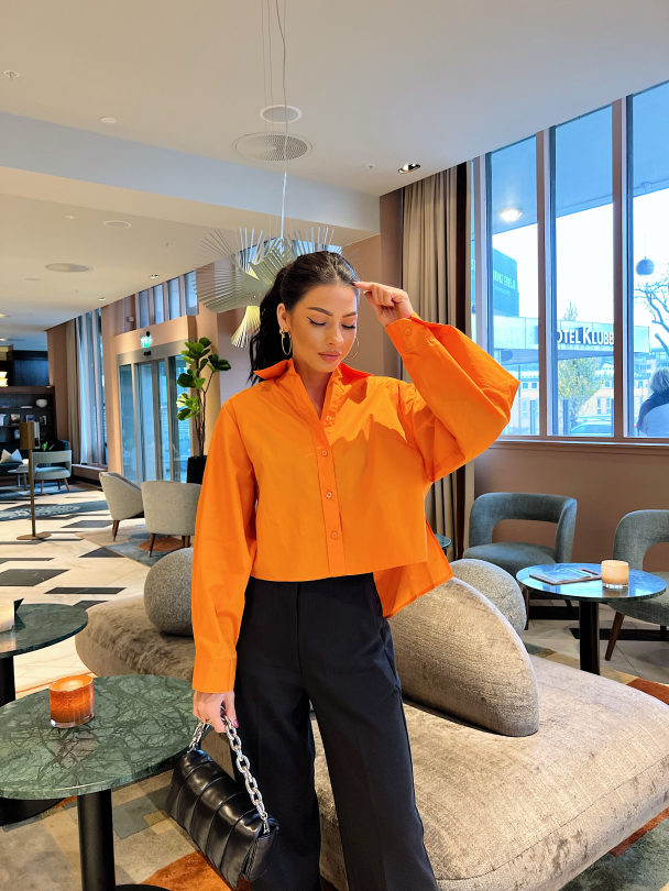 Matisol Shirt - Orange Pepper - Image 4