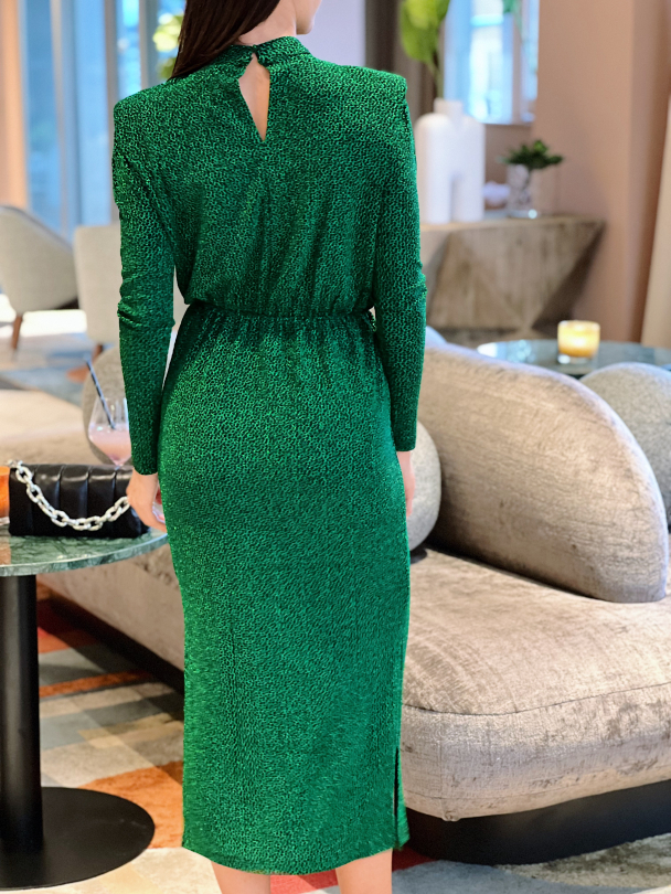 Yen Long Dress - Fern Green  - Image 3