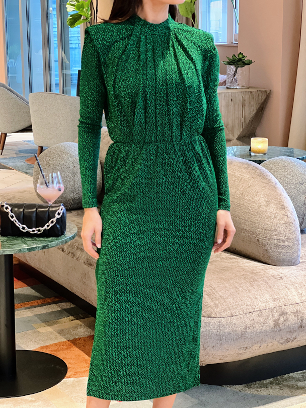 Yen Long Dress - Fern Green  - Image 1
