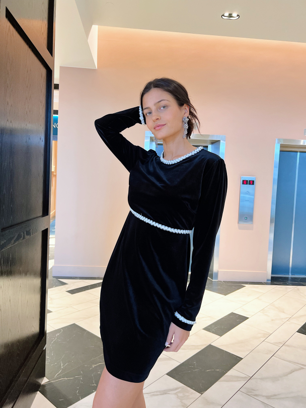 Cassia Dress - Black  - Image 3