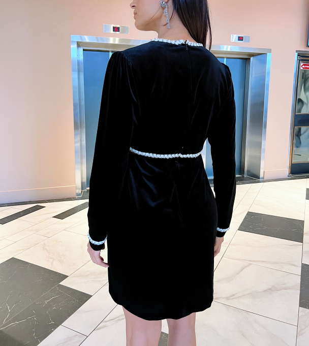 Cassia Dress - Black  - Image 4