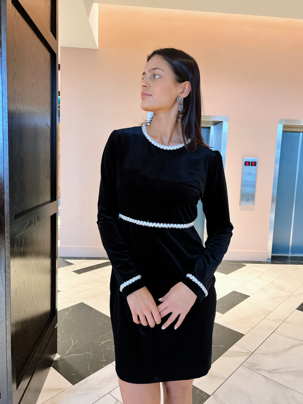 Cassia Dress - Black  - Image 5