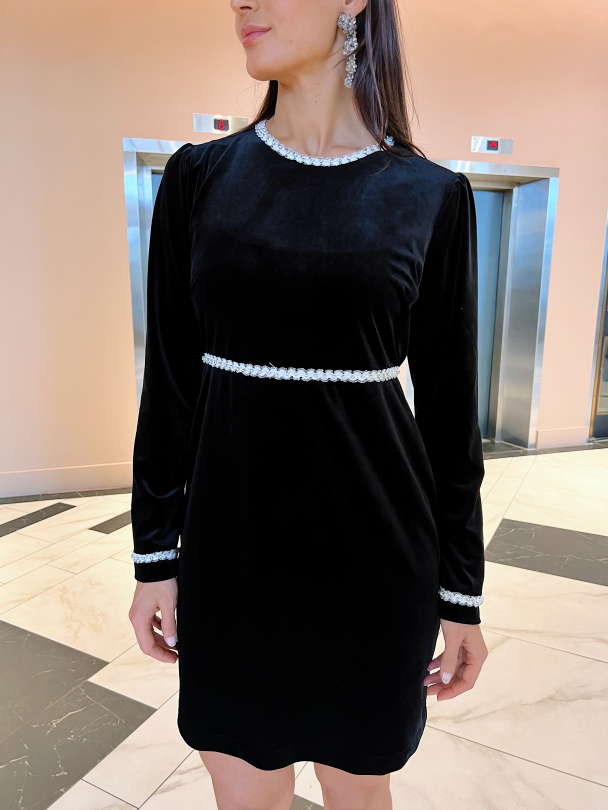 Cassia Dress - Black  - Image 1