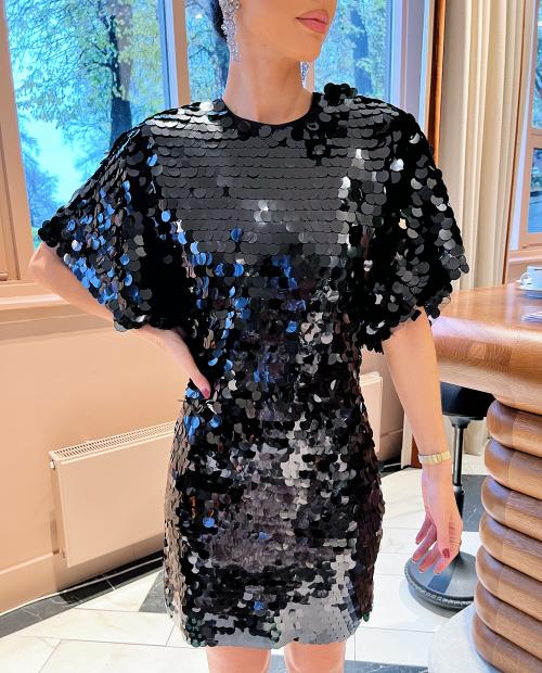 Jasyyy Sequins Mini Dress 