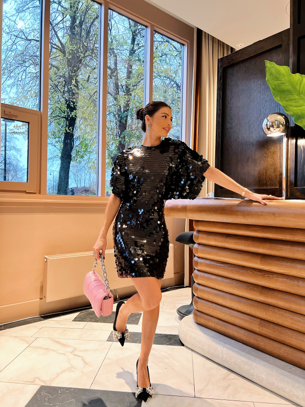 Jasyyy Sequins Mini Dress  - Image 7