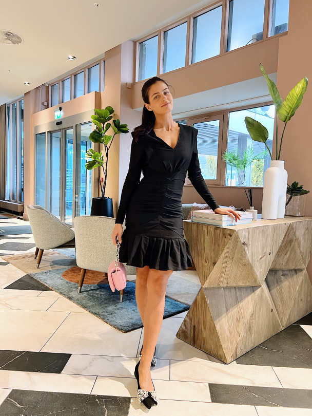 Lyra Dress - Black  - Image 6