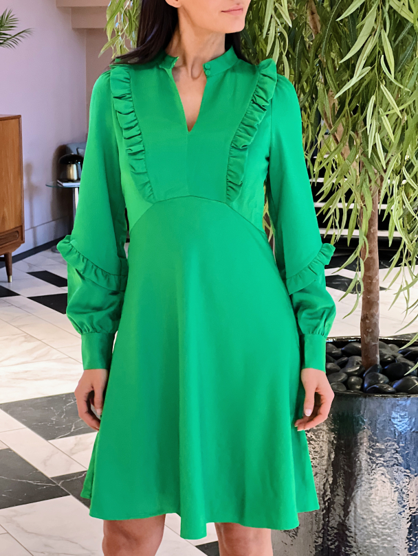 Ferni Dress - Fern Green  - Image 1