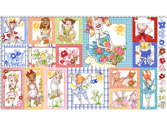 2 Damer med forkle ca 60cm