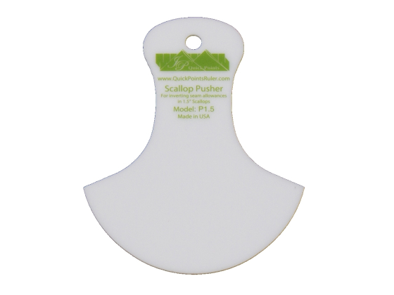 1.5" Scallop Pusher