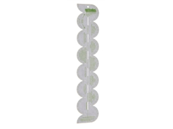 Scallop 3/4" Ruler