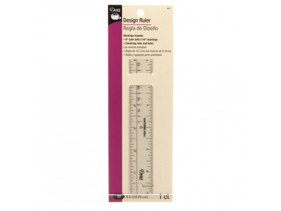 6in Design Ruler