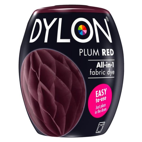 Dylon Pod All-in-1 tekstilfarge – Plum red