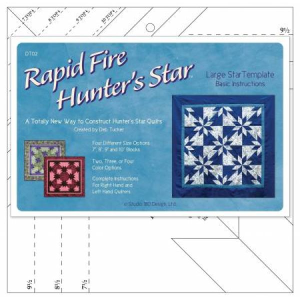 Rapid Fire Hunter's Star Large  UDT02