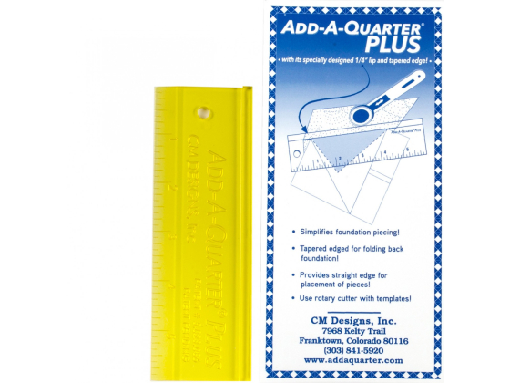 Add A-Quarter Ruler 6in Plus # CM06PLUS
