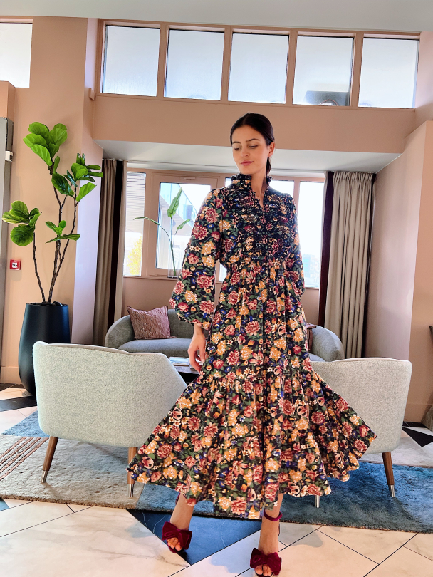 Poplin Midi Dress - Blooming - Image 6