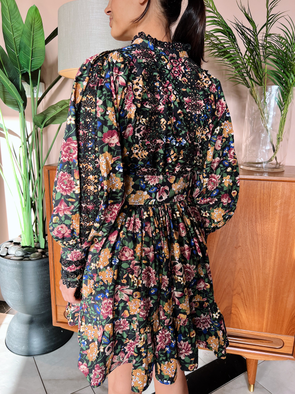 Poplin Mini Dress - Blooming - Image 6