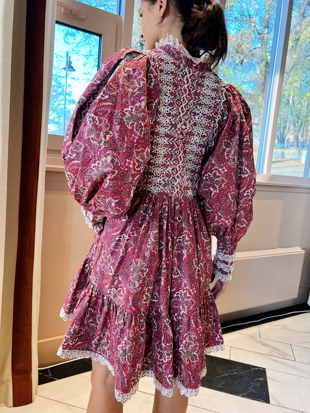 Poplin Shift Dress – Paisley - Image 6