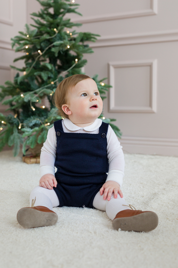 Romper m/lommer - Marine - Image 2