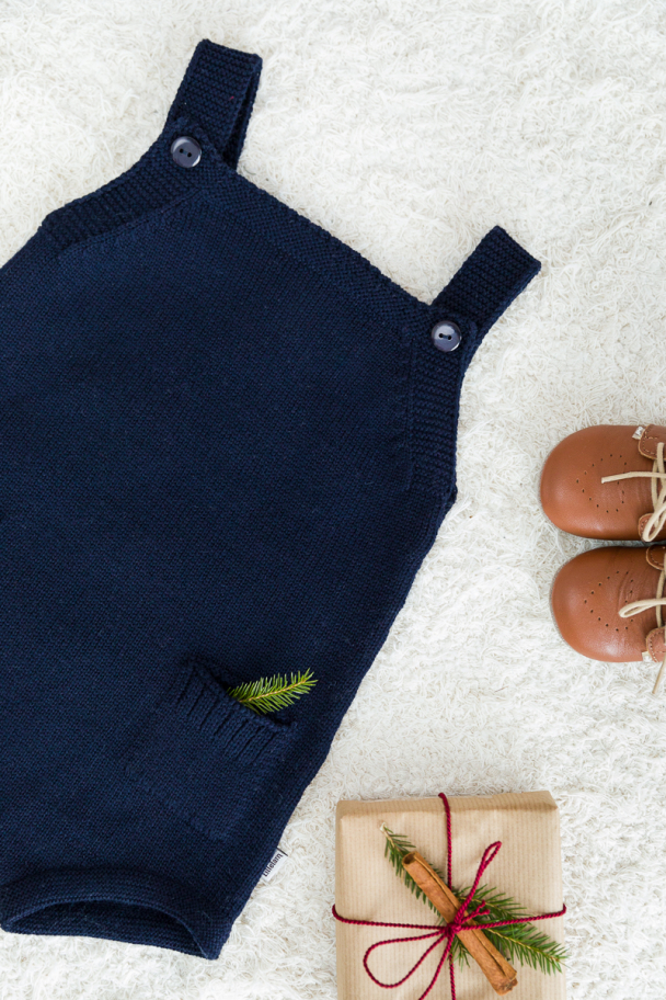 Romper m/lommer - Marine - Image 6