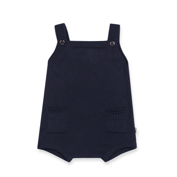Romper m/lommer - Marine - Image 1