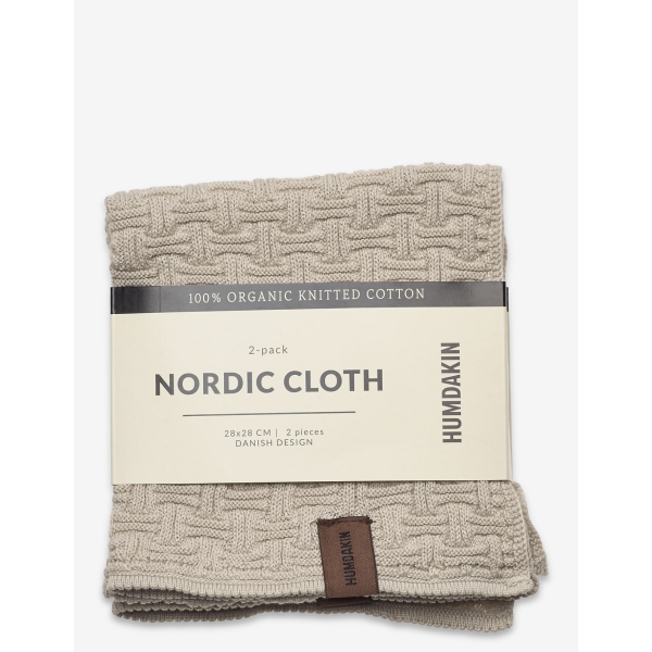 Nordic cloth 2 pack - Kluter Light stone
