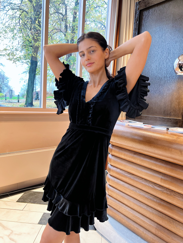 Catalina Dress - Black  - Image 3