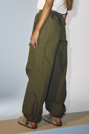 Ezra Marshall Baggy Pant | Army | Bukser fra Co'couture