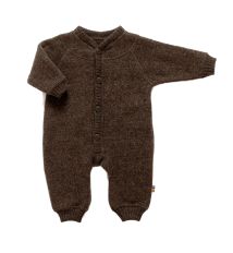Heldress Ullfleece - Mørk Bark