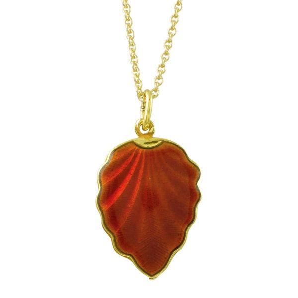 Ash Leaf Pendant - Terrakotta 114