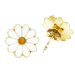 Daisy Small Earrings - Hvit 139/95