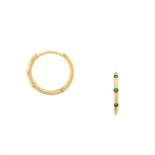 ORELIA Slim Chain Hoop