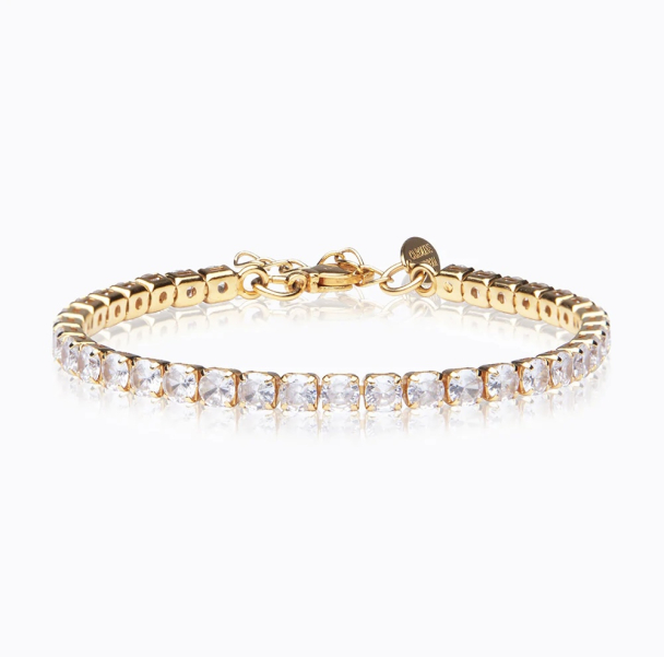 Zara Bracelet - Gold Crystal  - Image 1