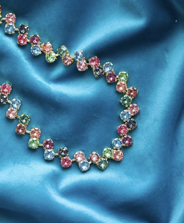 Fiona Necklace - Gold Rainforest Combo - Image 4