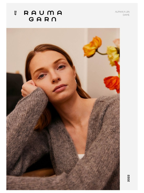 Hefte Rauma Garn - 412 Alpakka Lin Dame - Image 1