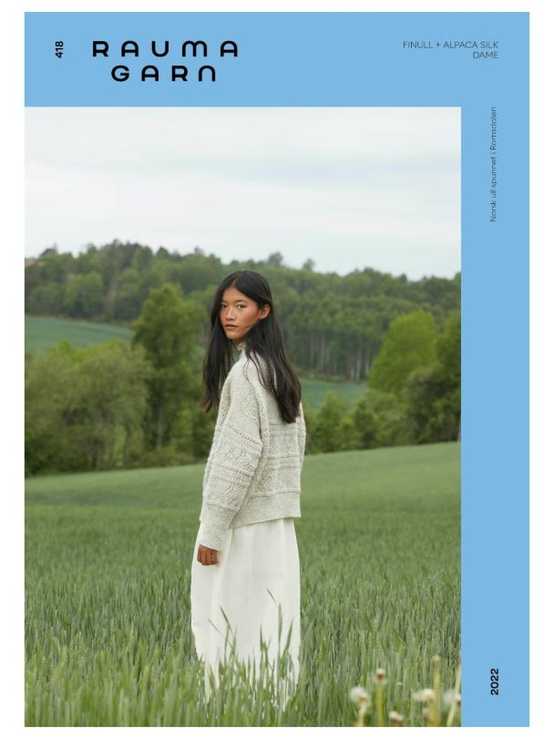 Hefte Rauma Garn - 418 Finull + Alpaca Silk Dame - Image 1