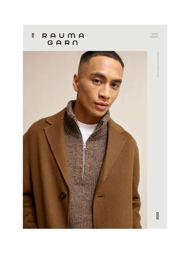 Hefte Rauma Garn - 416 Vams Herre - Image 1
