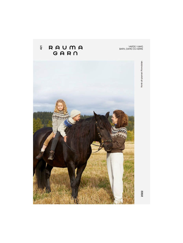 Hefte Rauma Garn - 421 Varde i Vams Barn, Dame og Herre - Image 1