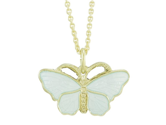 Butterfly Small Pendant - Hvit 139/95