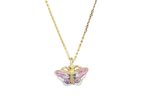 Butterfly Small Pendant - Flerfarget