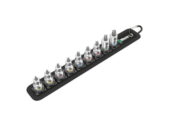 WERA SOCKET BELT WITH 3/8" DRIVE TORX® SOCKET BITS