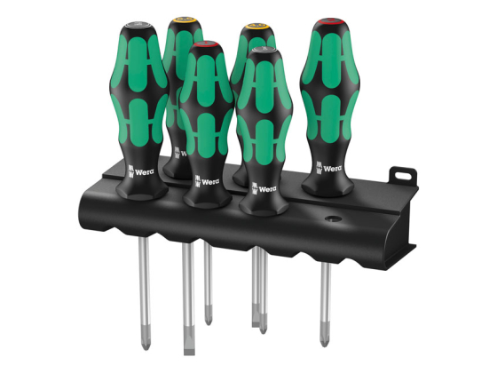 WERA SCREWDRIVER SET 6 PCS. KRAFTFORM 300 PLUS