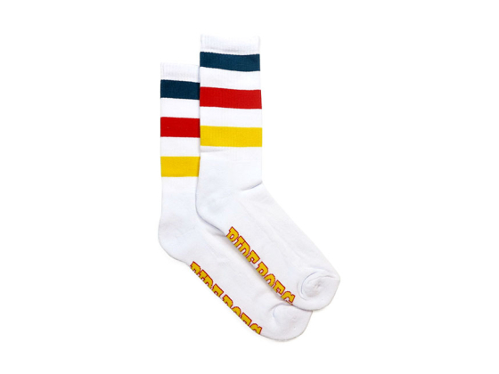 ROEG RIDER SOCKS WHITE