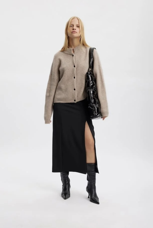 Joelle Long Skirt - Black  - Image 5